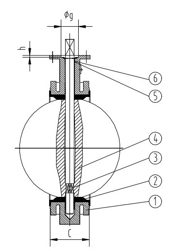 Double Flanged Butterfly Valve Construction